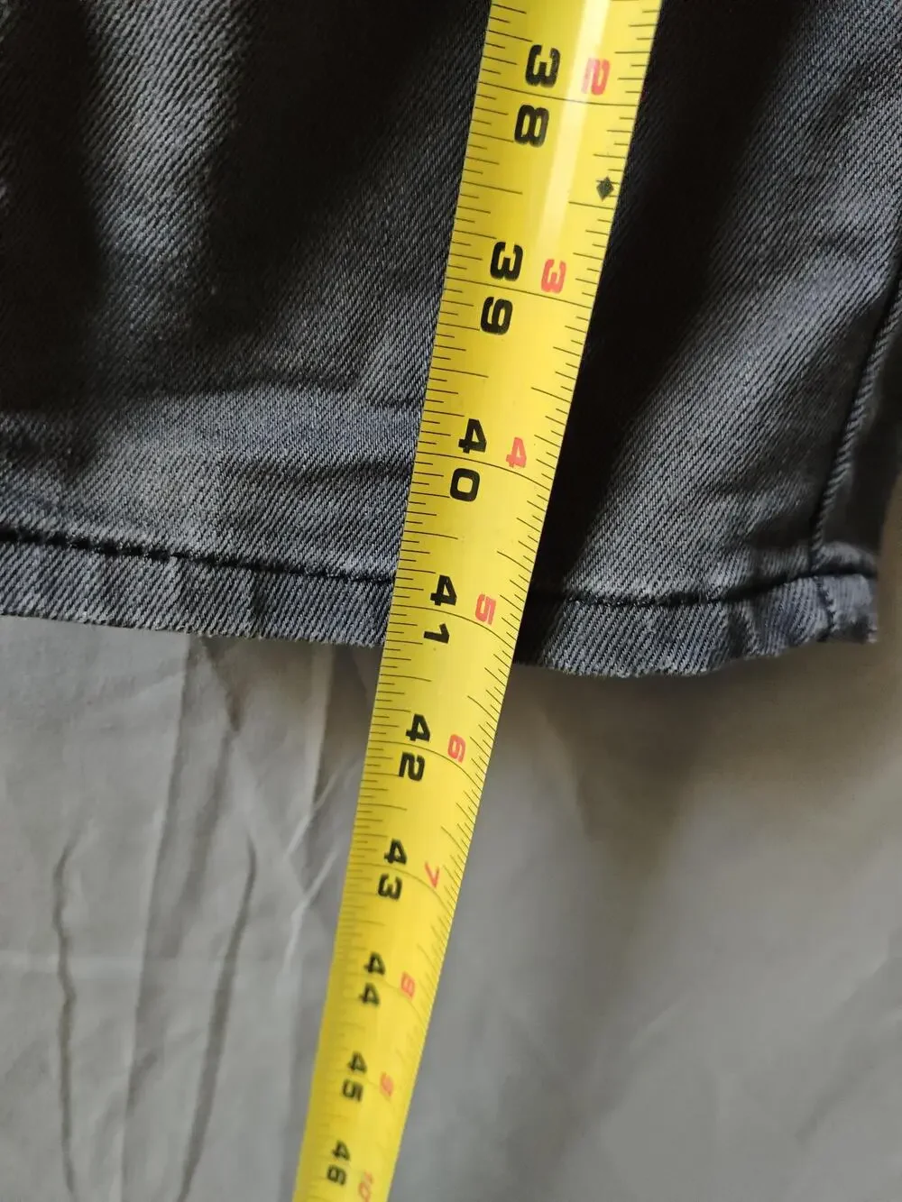 Levis 511 Jeans Mens 30x32 Gray Slim Fit Stretch Tapered Denim Pants Casual
